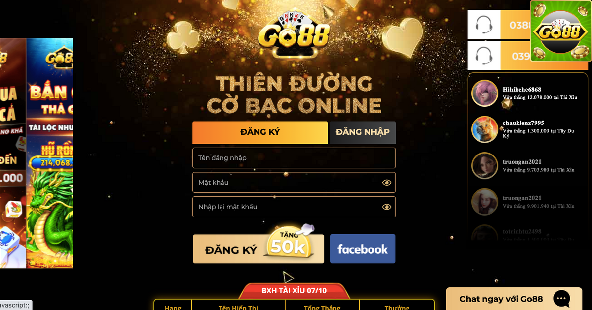 Lịch sử Go88 Live